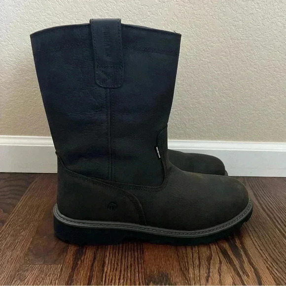 Wolverine Floorhand W10682 Waterproof Brown Leather Soft Toe Work Boots Sz 13 main image 9